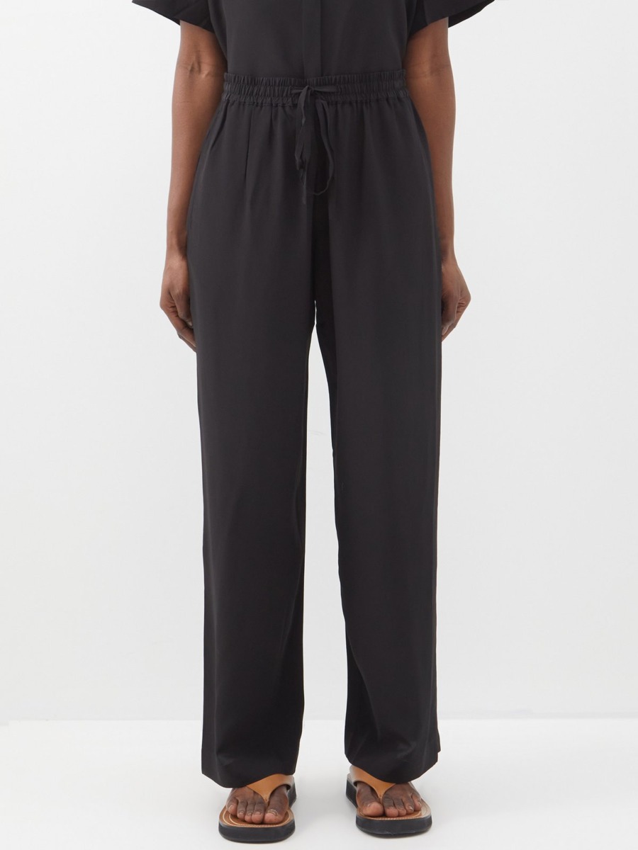 Matteau - Black Women's Trousers Matches Fashion GOOFASH
