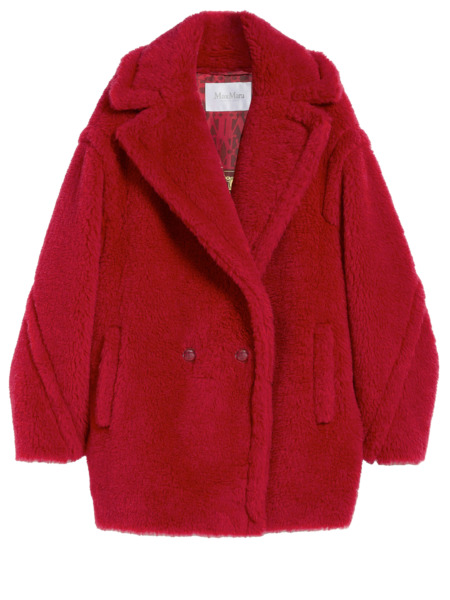 Max Mara - Lady Coat in Red Leam GOOFASH