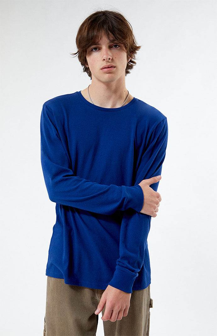 Men Blue T-Shirt - Pacsun GOOFASH