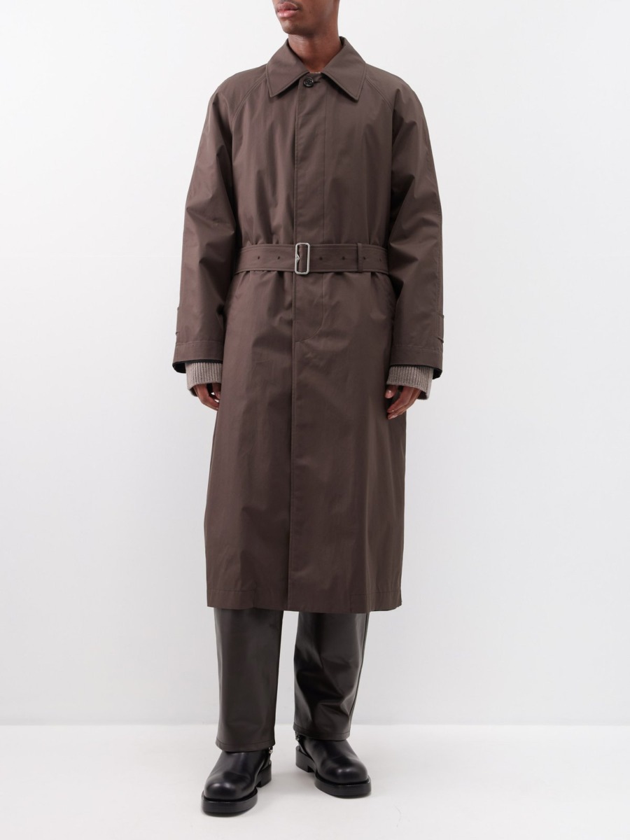 Men Coat in Brown Matches Fashion - Burberry GOOFASH