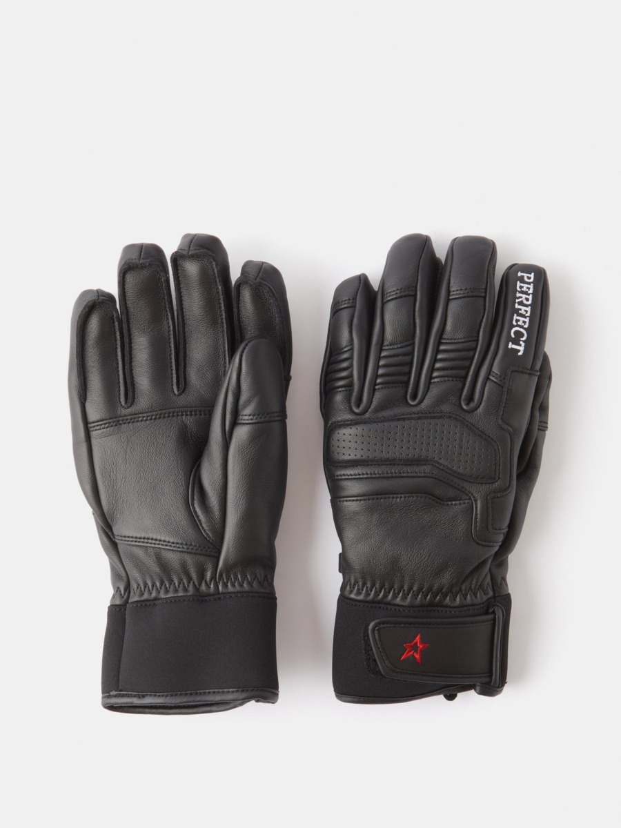 Men Gloves in Black Matches Fashion GOOFASH