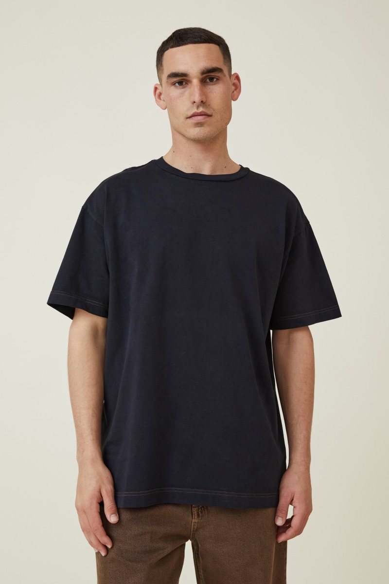 Men T-Shirt Black - Cotton On GOOFASH