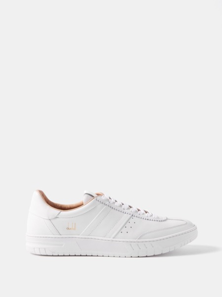 Men Trainers in White Matches Fashion Dunhill GOOFASH