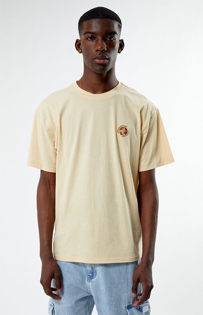 Men's Beige T-Shirt - Pacsun GOOFASH