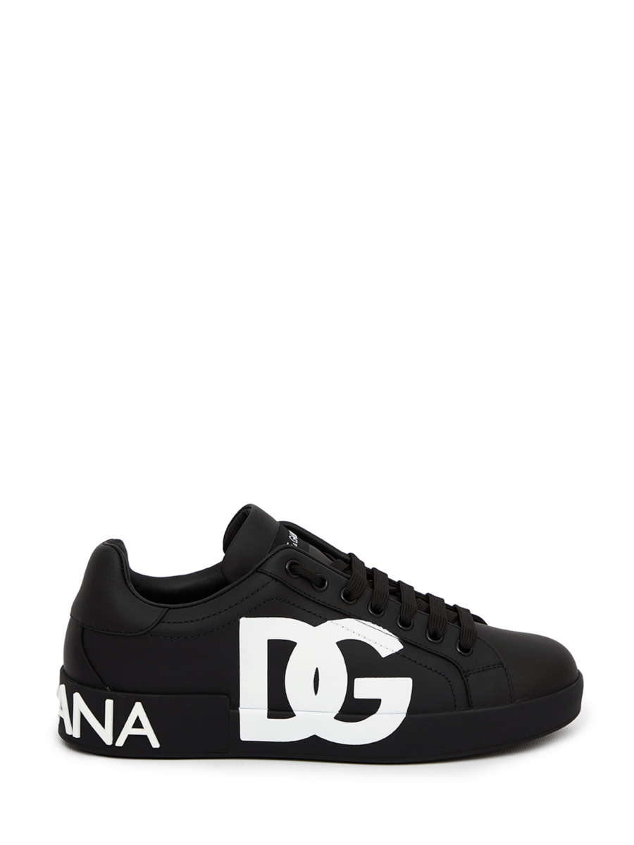 Men's Black Sneakers Dolce & Gabbana Leam GOOFASH