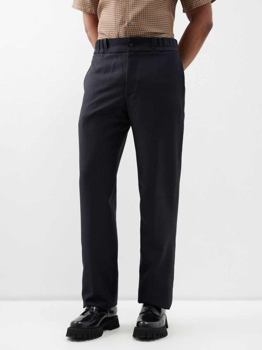 Mens Blue - Suit Trousers - Gianvito Rossi - Matches Fashion GOOFASH