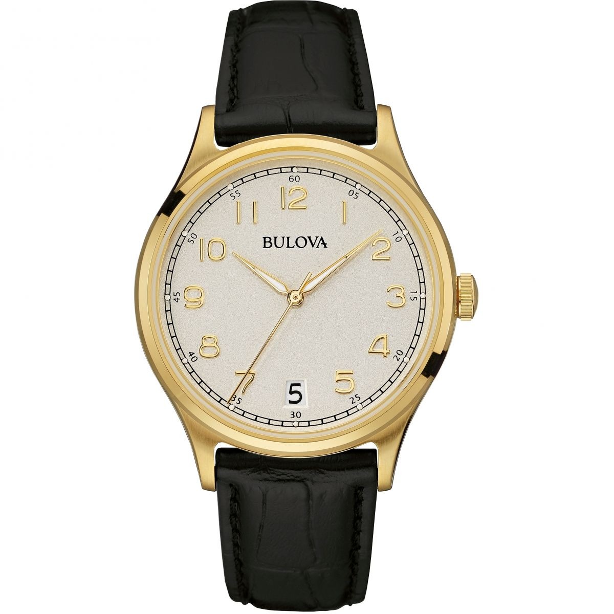 Men's Cream Watch Bulova Watch Shop GOOFASH