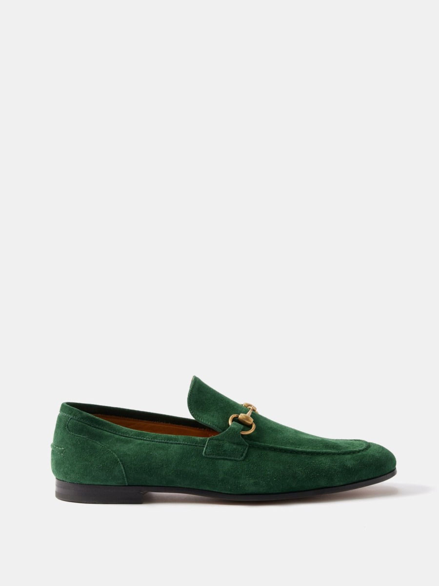 Men's Green Loafers - Matches Fashion GOOFASH