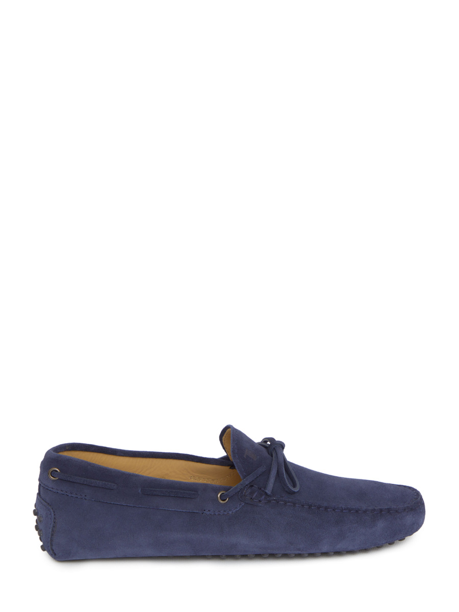 Mens Loafers Blue Leam - Tods GOOFASH