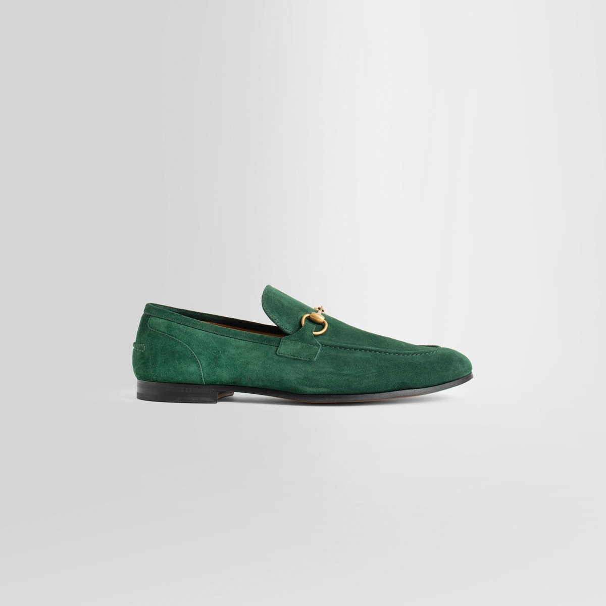 Men's Loafers in Green Gucci Antonioli GOOFASH