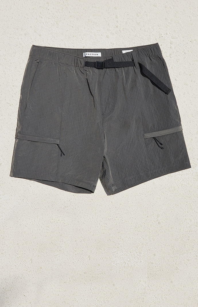 Men's Shorts - Grey - Pacsun GOOFASH