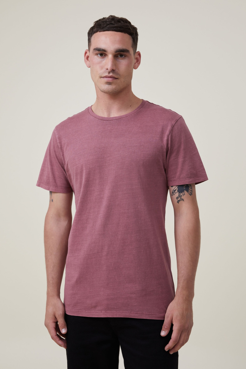 Men's T-Shirt Red by Cotton On GOOFASH