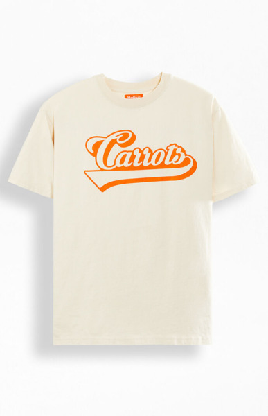 Mens T-Shirt in Cream - Carrots - Pacsun GOOFASH