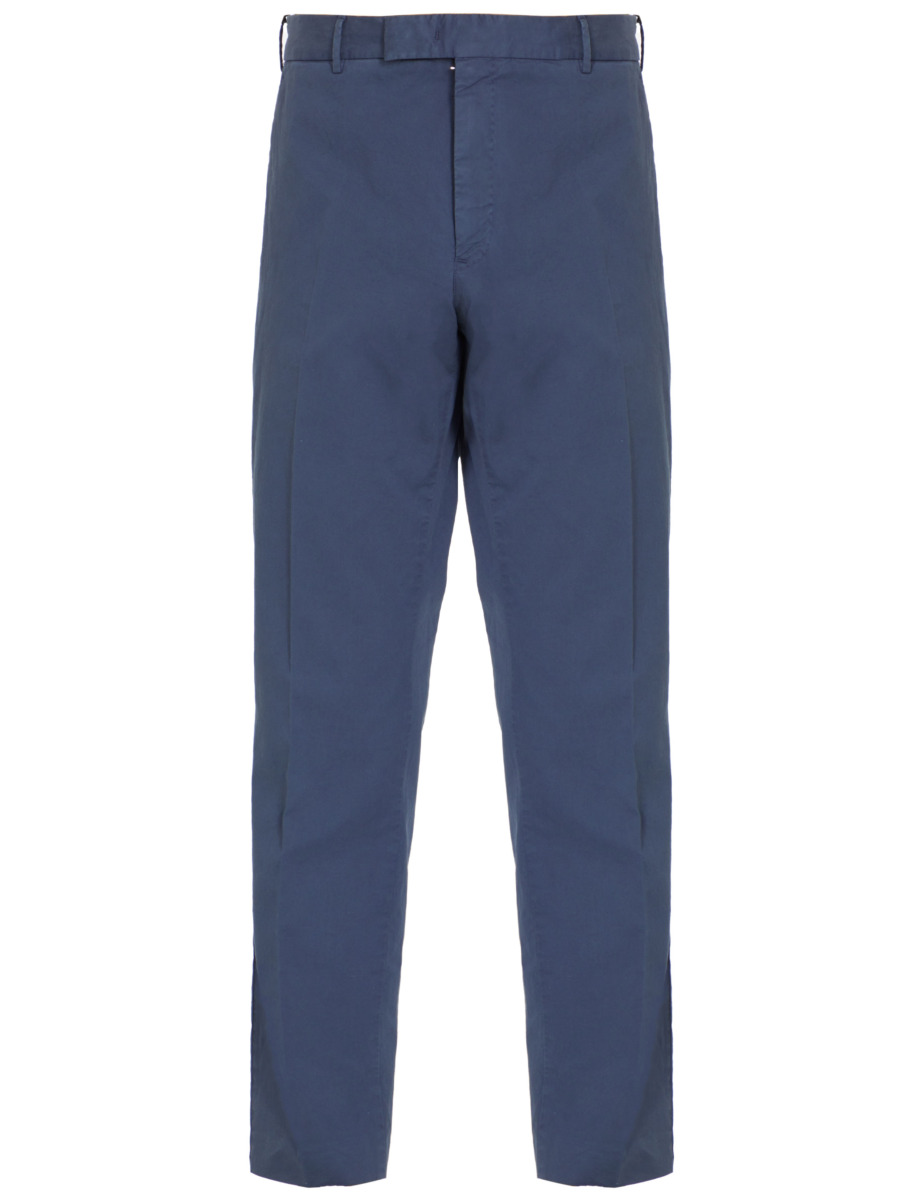 Men's Trousers in Blue Leam Pt Torino GOOFASH