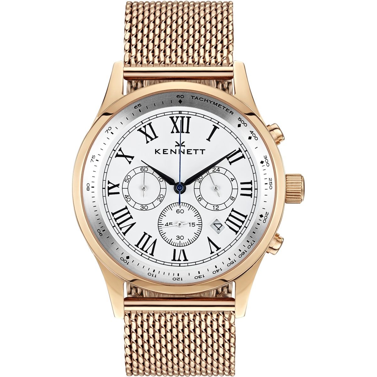 Men's White Chronograph Watch - Watch Shop GOOFASH