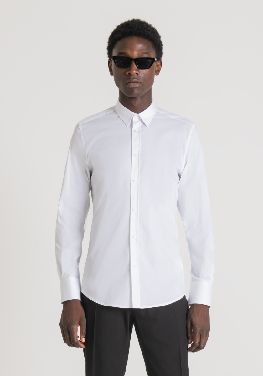 Men's White Shirt - Antony Morato GOOFASH