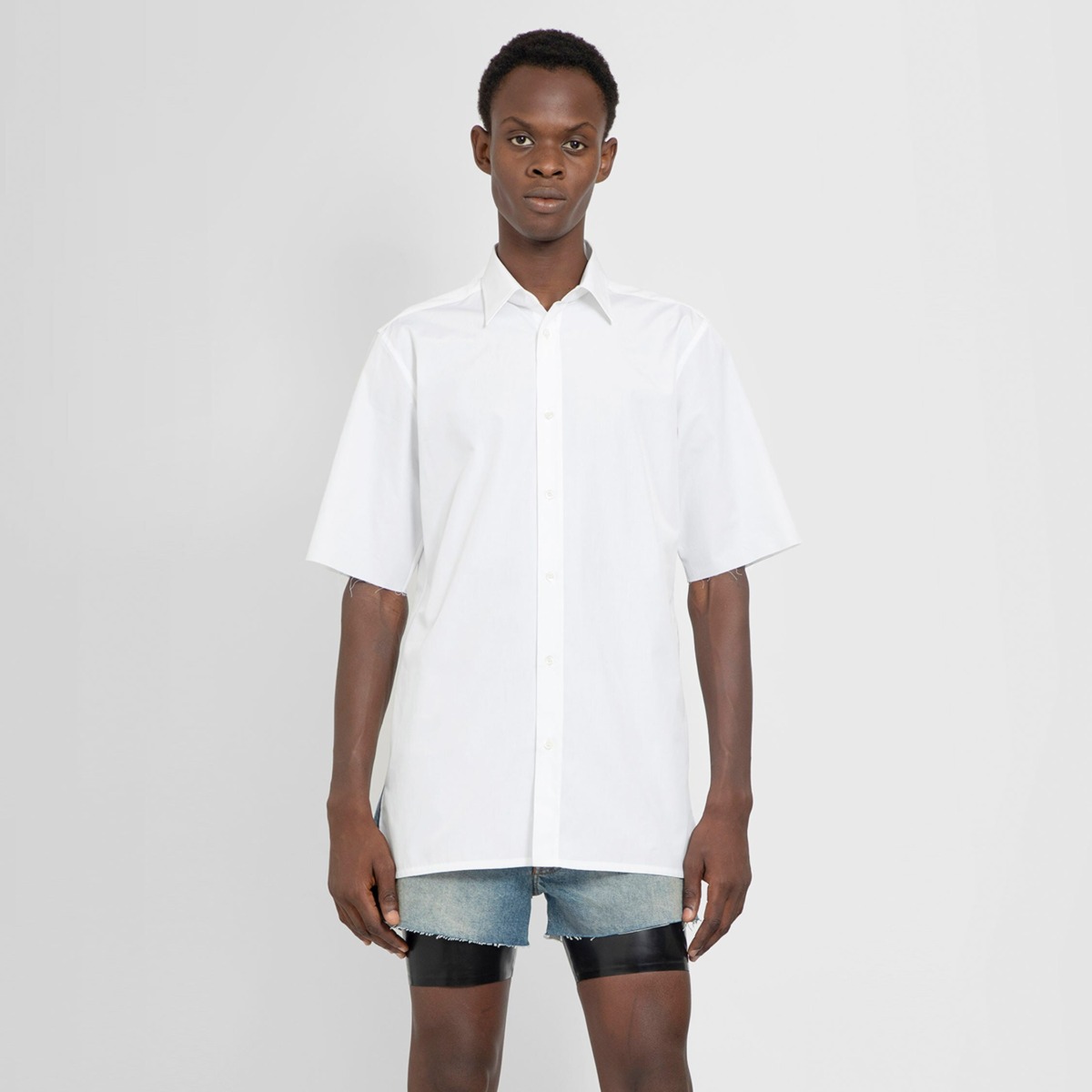 Men's White Shirt Maison Margiela Antonioli GOOFASH
