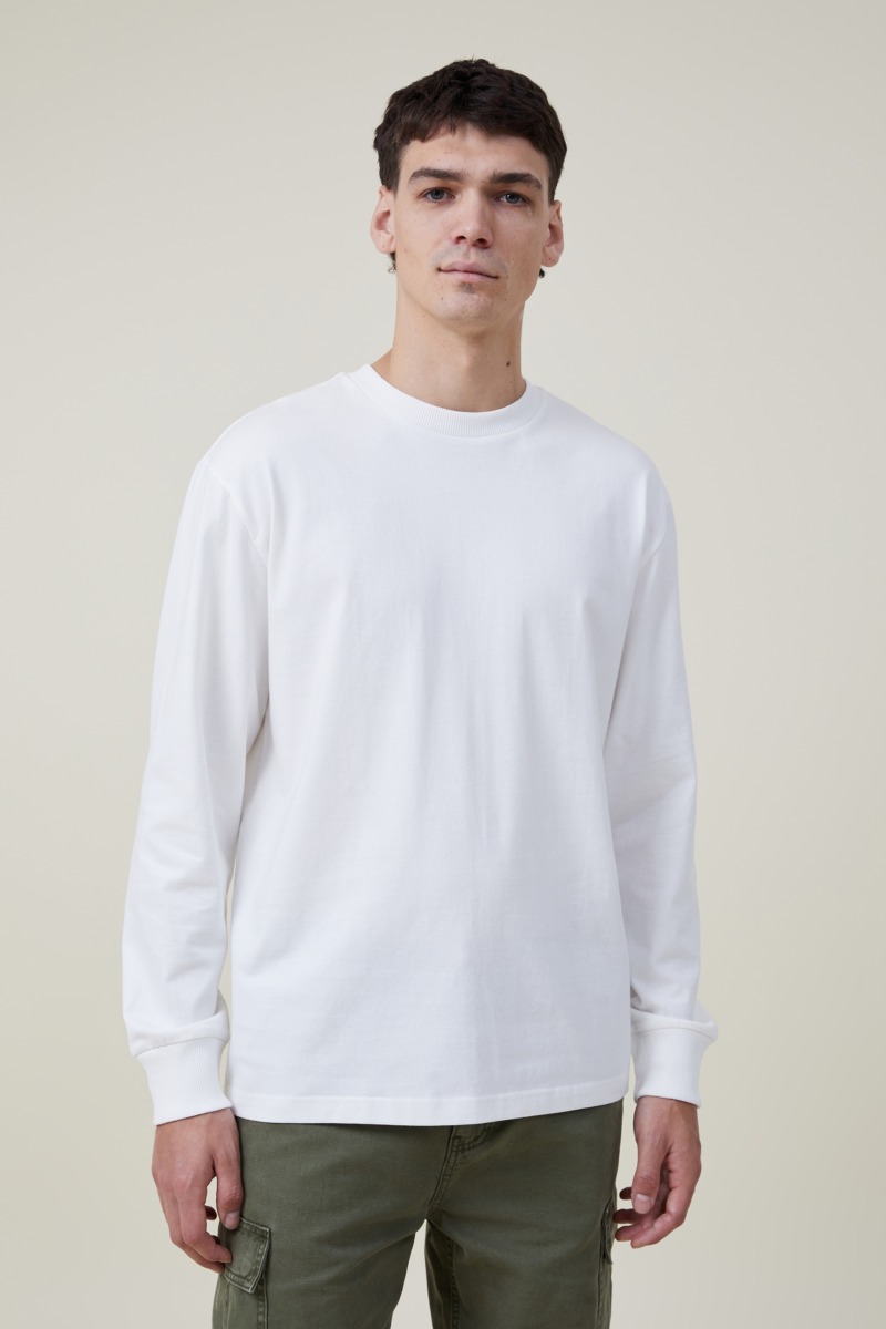Men's White - T-Shirt - Cotton On GOOFASH
