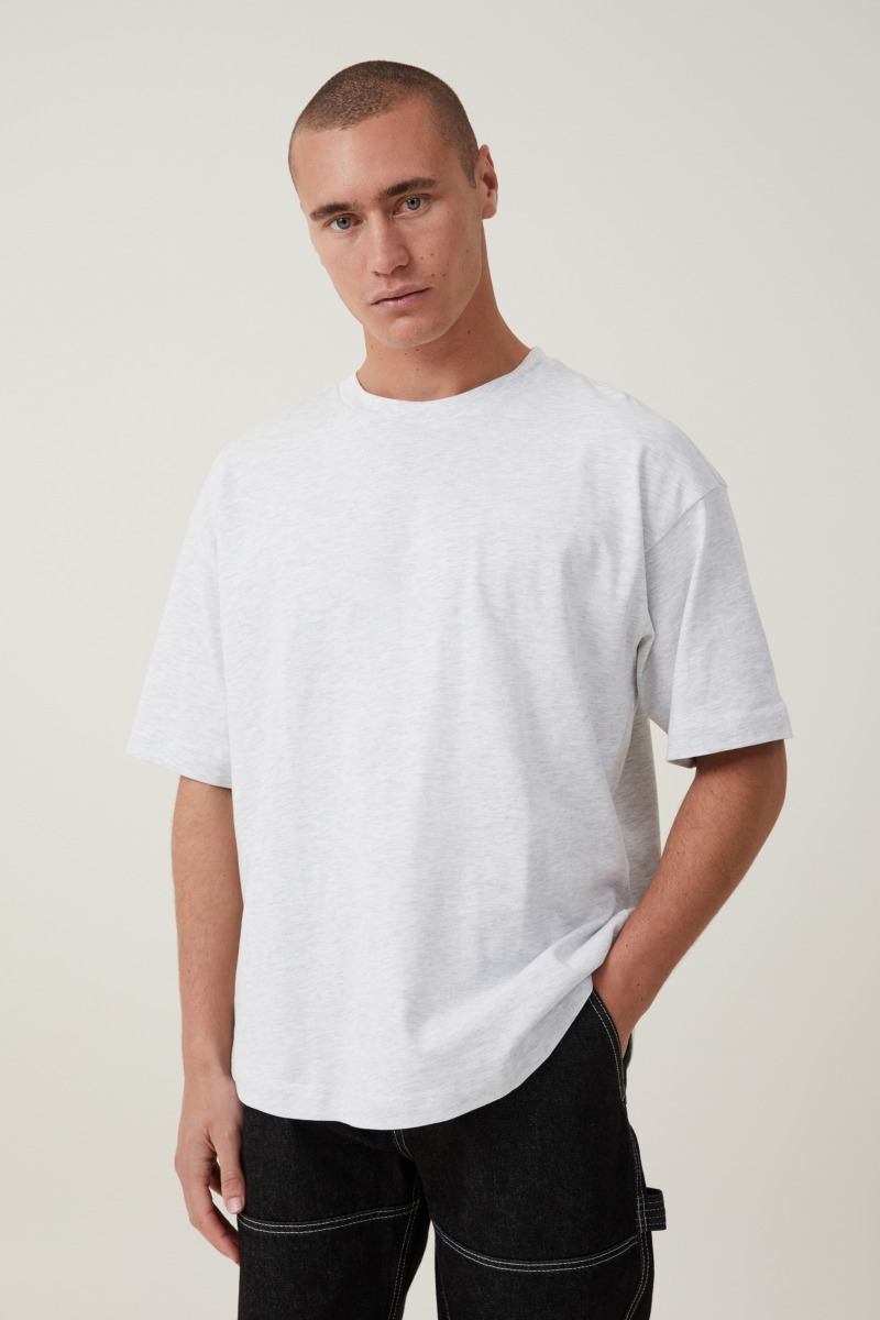 Men's White T-Shirt from Cotton On GOOFASH