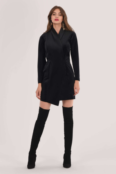 Mini Dress in Black - Closet London GOOFASH