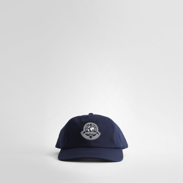 Moncler Man Blue Hat from Antonioli GOOFASH