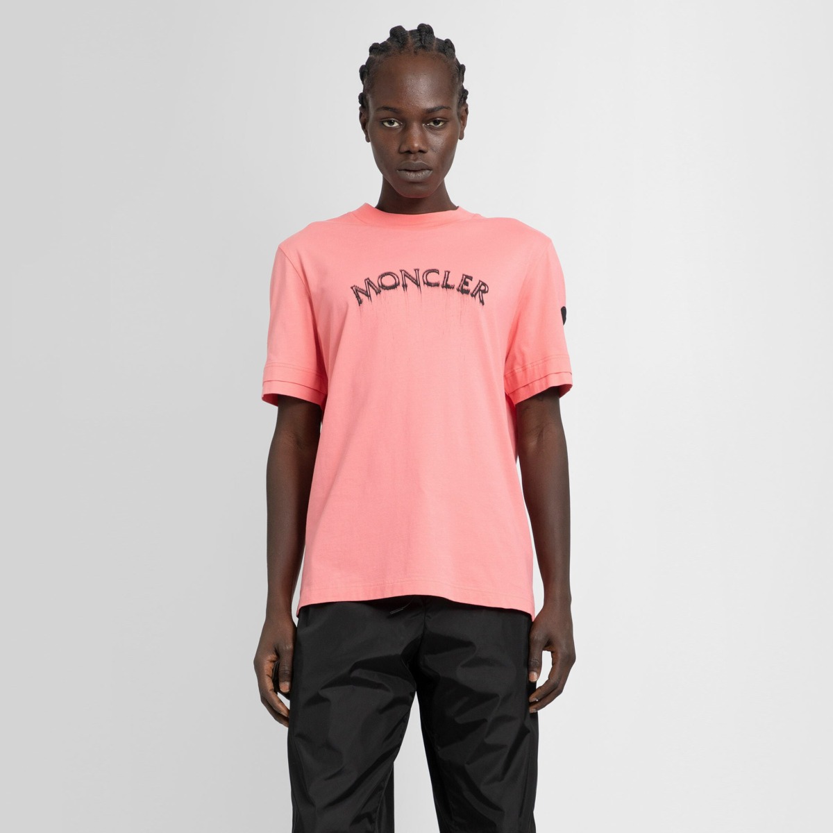 Moncler T-Shirt in Pink by Antonioli GOOFASH