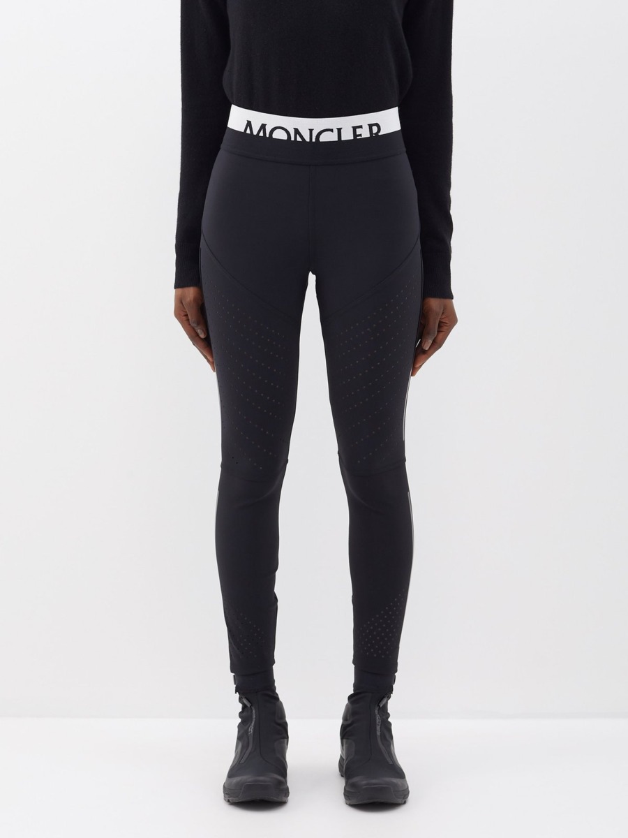 Moncler - Women Leggings Black from Matches Fashion GOOFASH