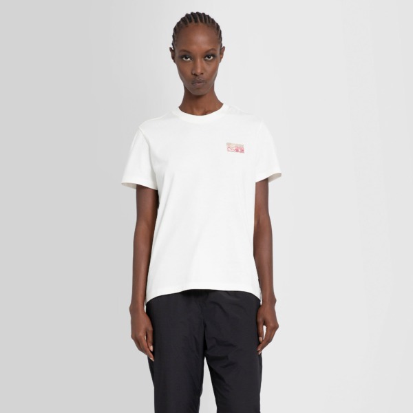Moncler Women's White T-Shirt from Antonioli GOOFASH