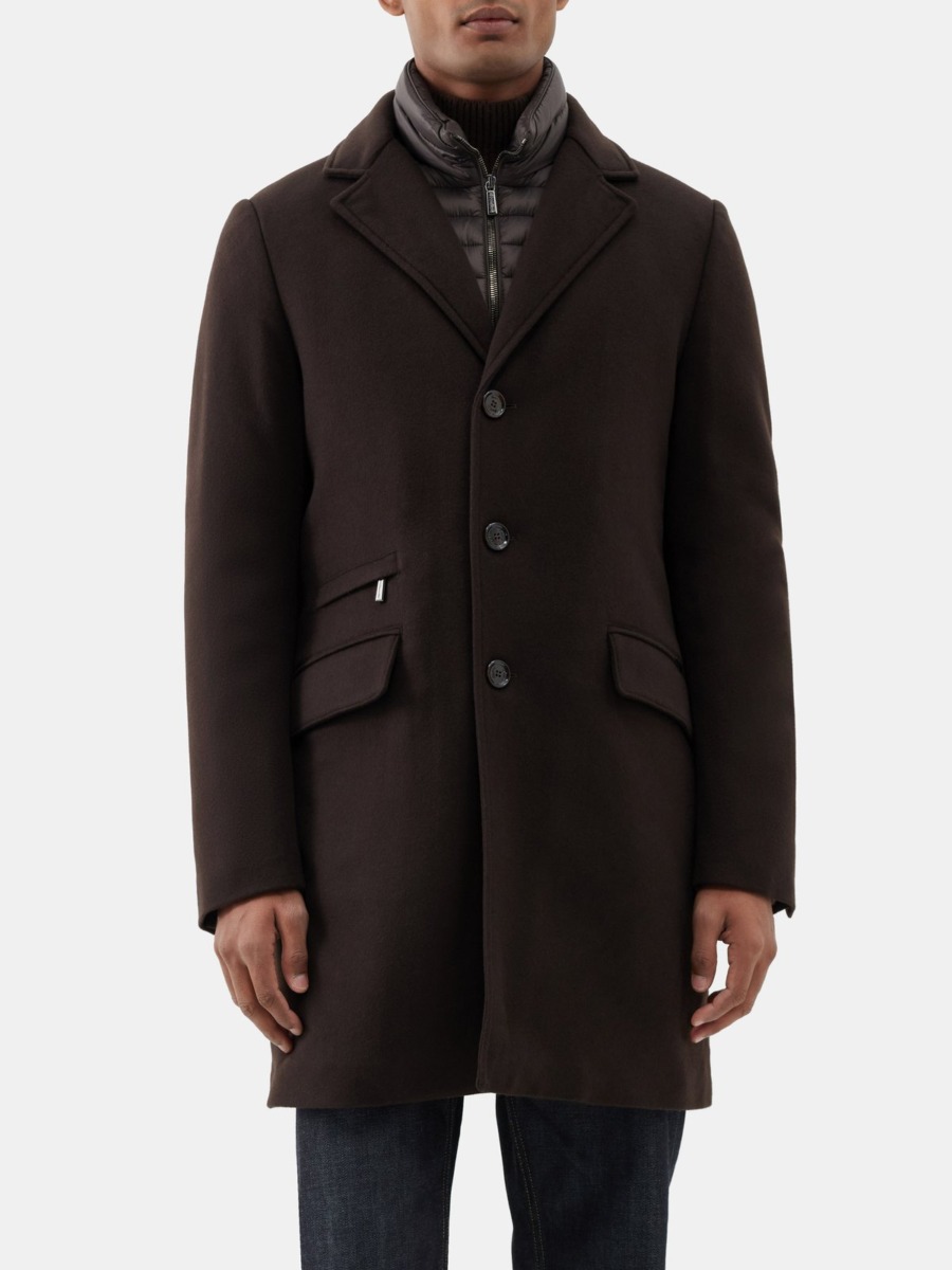 Moorer - Gents Coat Brown Matches Fashion GOOFASH