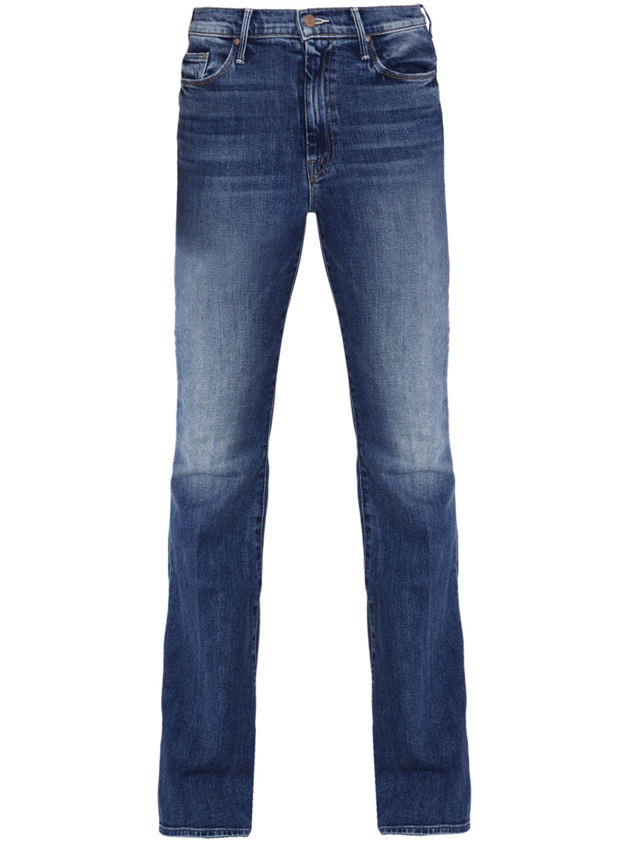 Mother Ladies Jeans in Blue by Leam GOOFASH