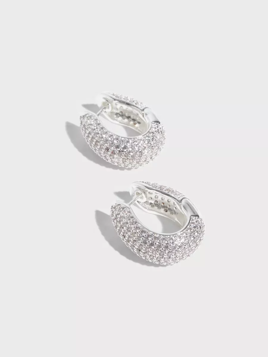 Muli Collection - Silver Earrings for Women from Nelly GOOFASH