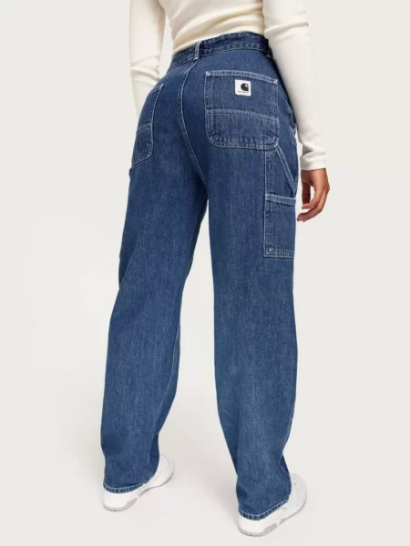 Nelly - Blue - Wide Leg Jeans - Carhartt - Women GOOFASH