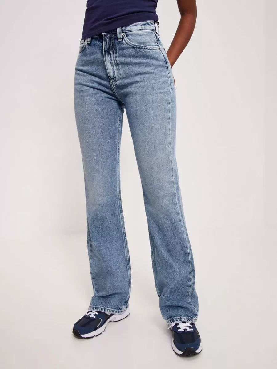 Nelly Bootcut Jeans in Blue for Women by Calvin Klein GOOFASH