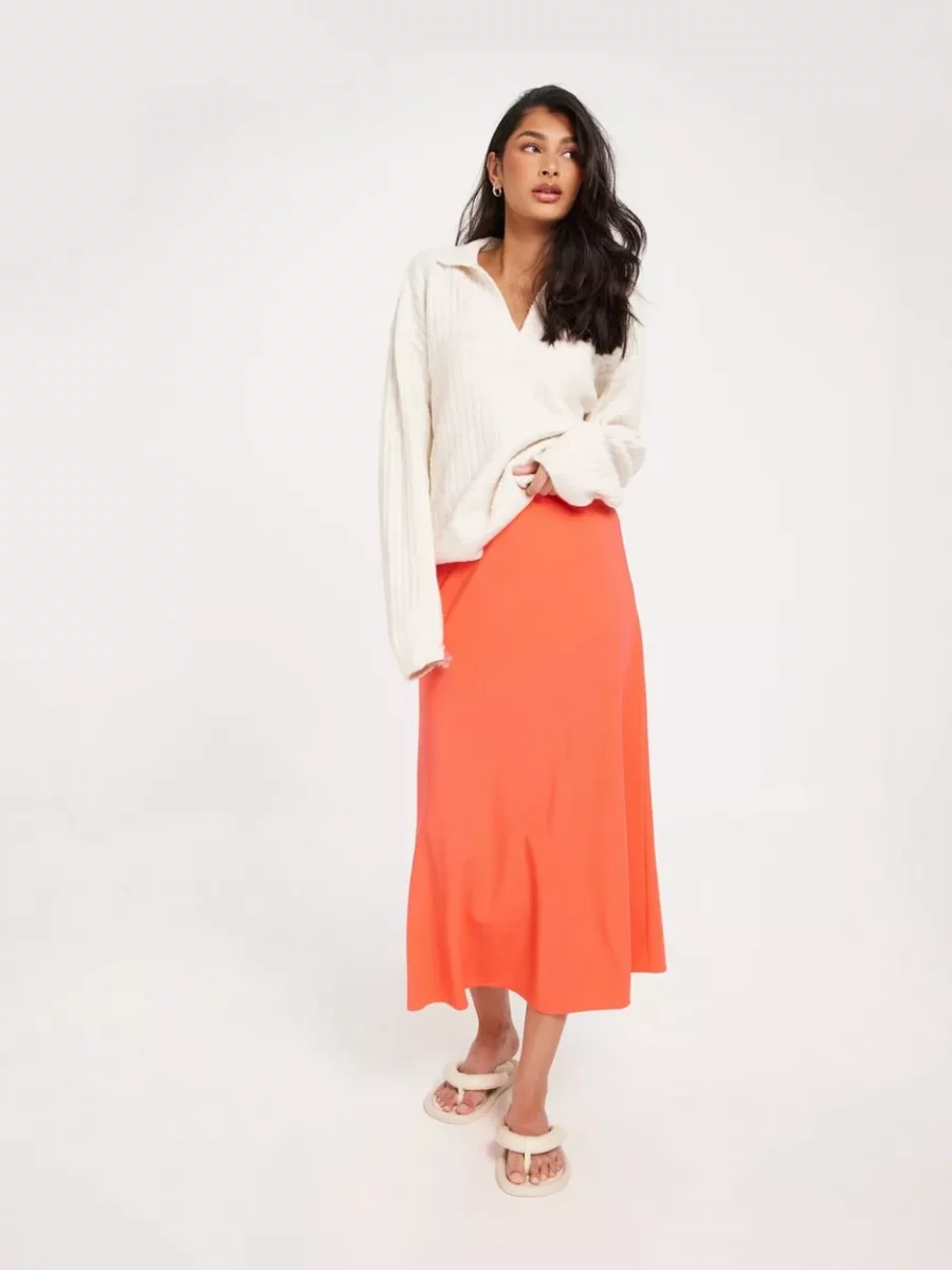 Nelly Coral Skirt Pieces Women GOOFASH