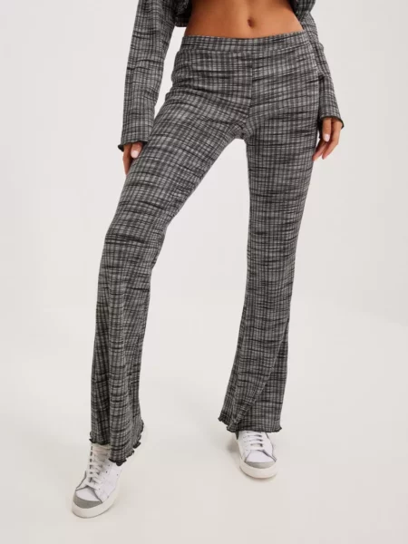 Nelly - Grey Lady Trousers GOOFASH