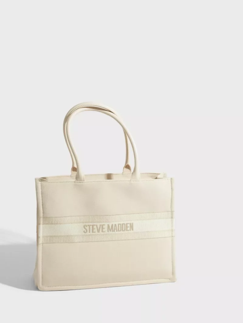 Nelly Ivory Tote Bag for Woman by Steve Madden GOOFASH