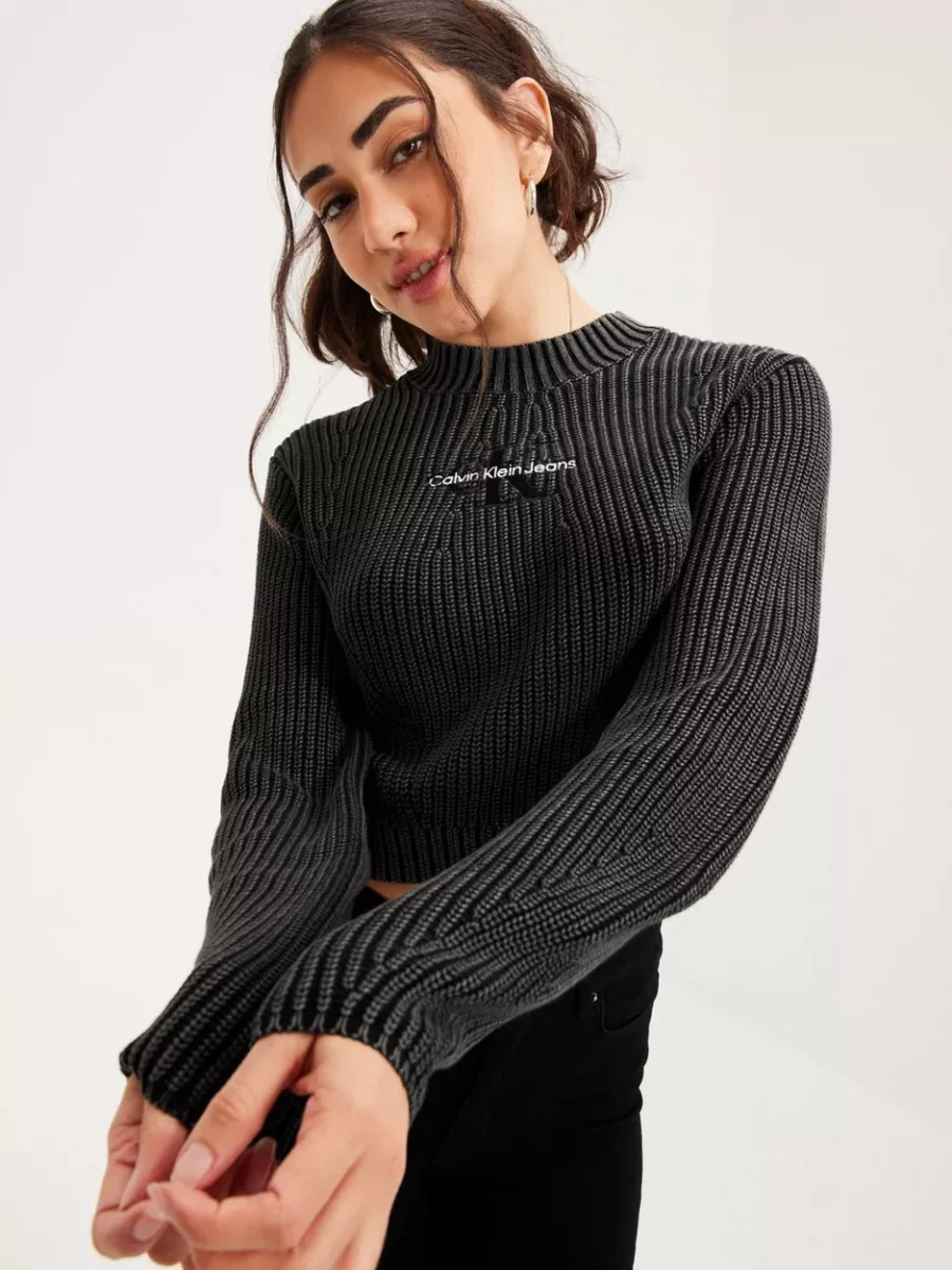 Nelly - Knitted Sweater Black for Woman from Calvin Klein GOOFASH