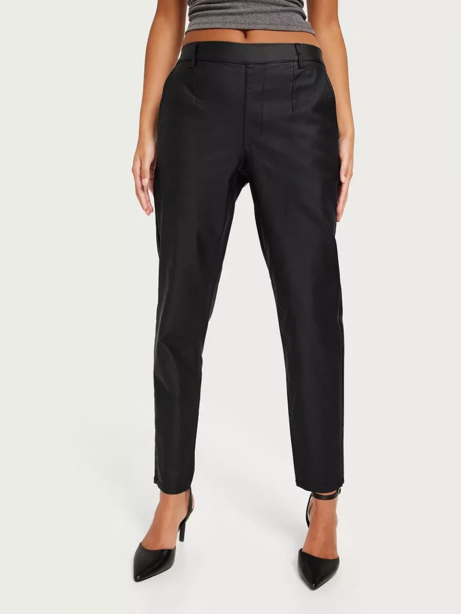 Nelly Ladies Black Trousers from Object Collectors Item GOOFASH