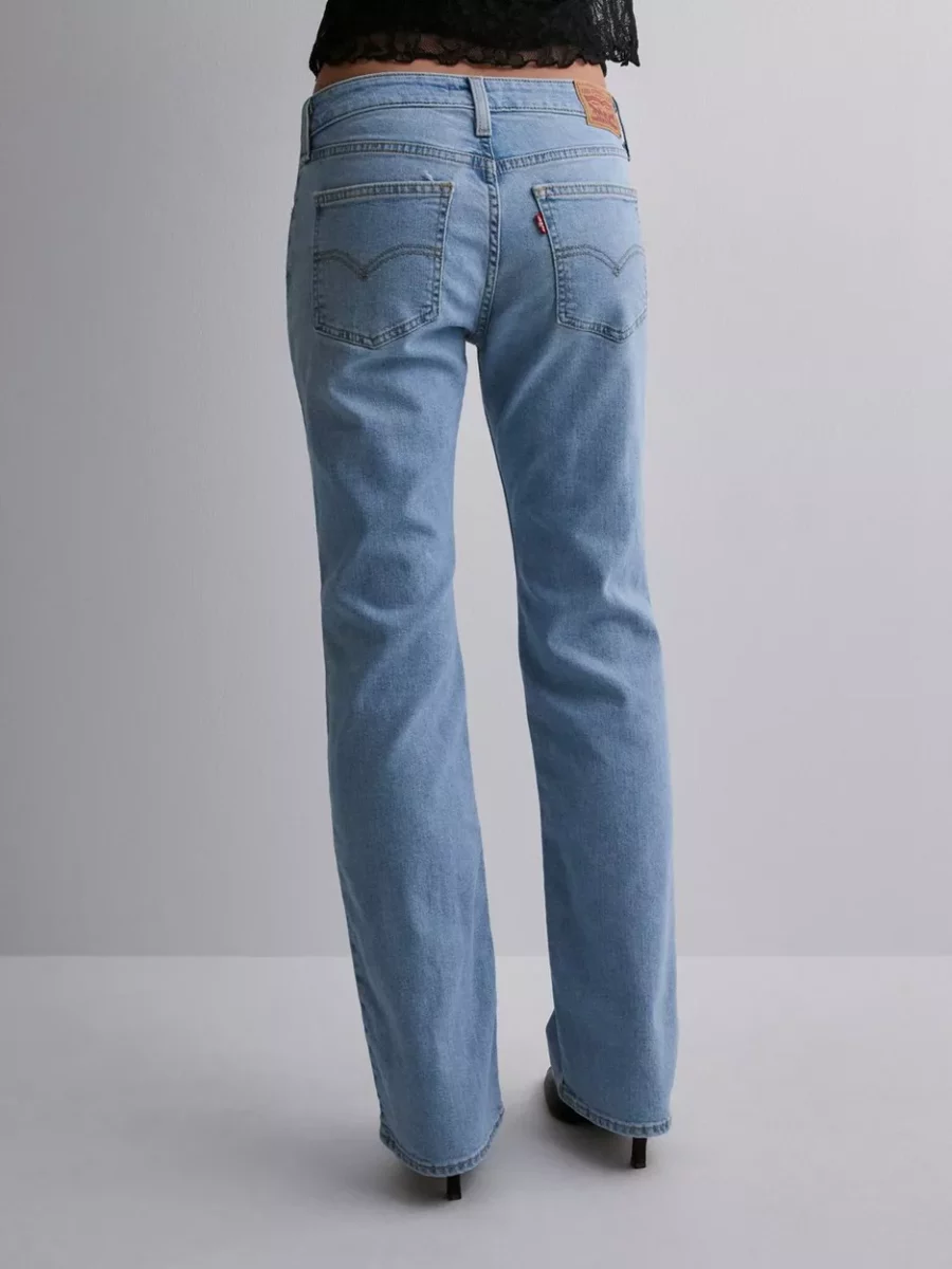Nelly Ladies Bootcut Jeans in Blue GOOFASH