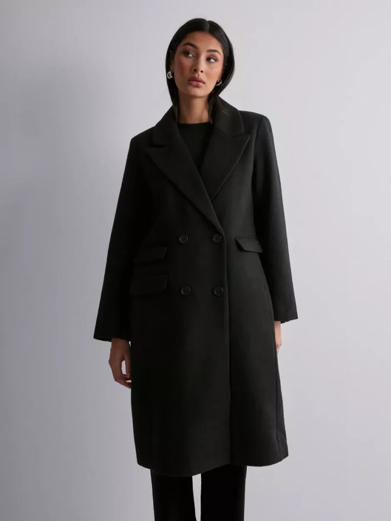 Nelly - Ladies Coat Black from Only GOOFASH