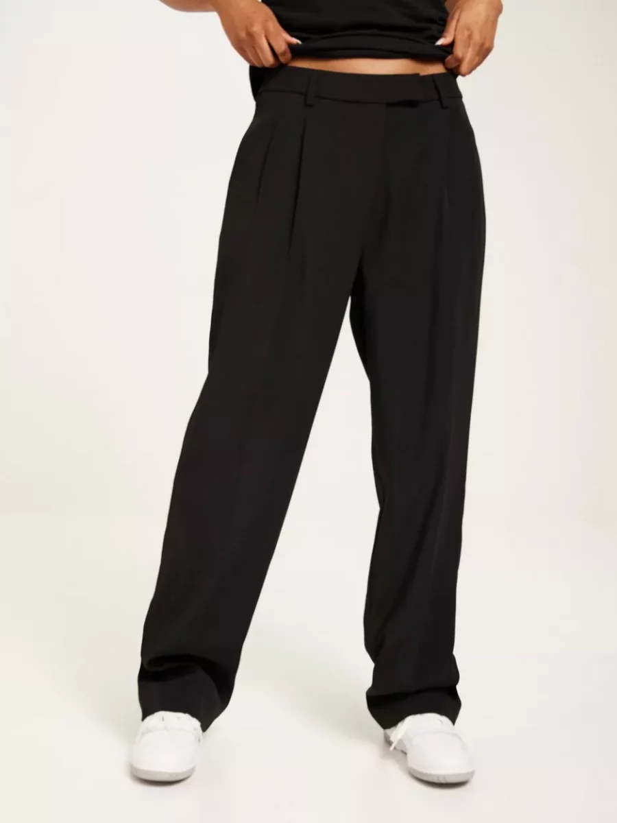 Nelly - Ladies Suit Trousers Black GOOFASH