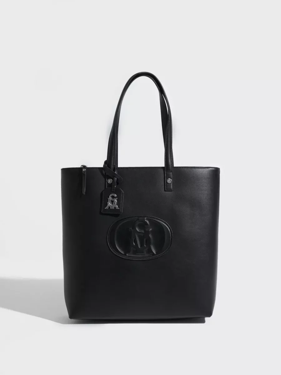 Nelly - Ladies Tote Bag Black from Steve Madden GOOFASH
