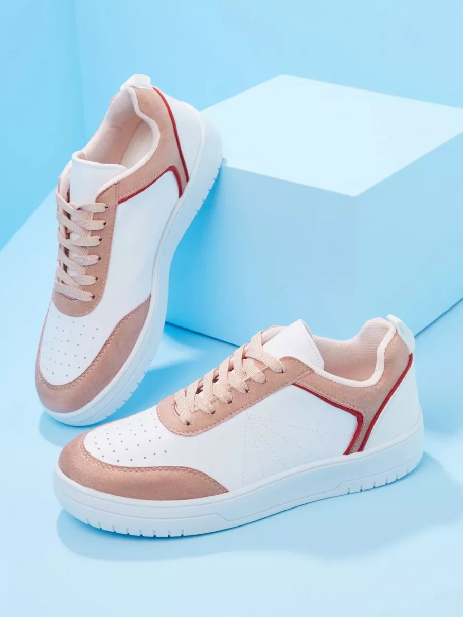 Nelly - Ladies Trainers in Pink GOOFASH