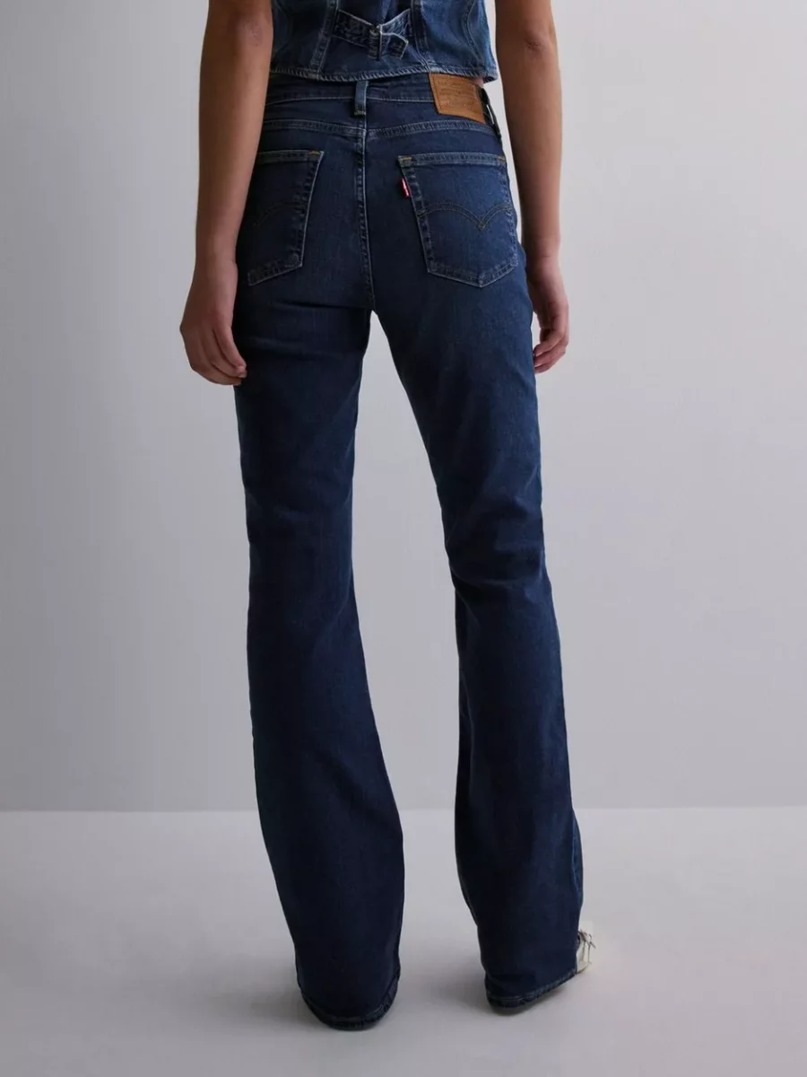 Nelly Lady Bootcut Jeans in Blue GOOFASH