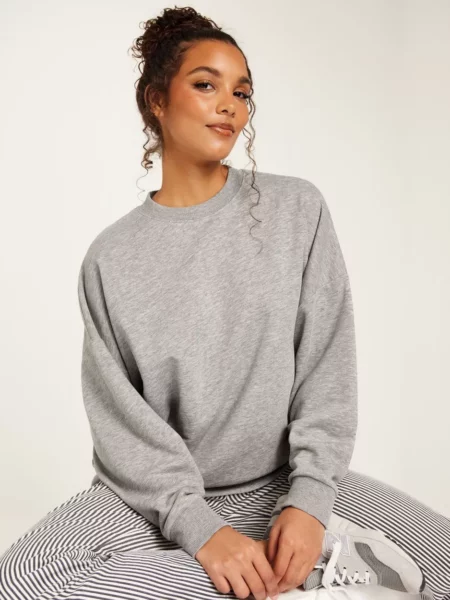 Nelly - Lady Sweater Grey GOOFASH