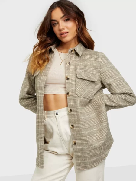 Nelly - Sand Women's Jacket - Object Collectors Item GOOFASH
