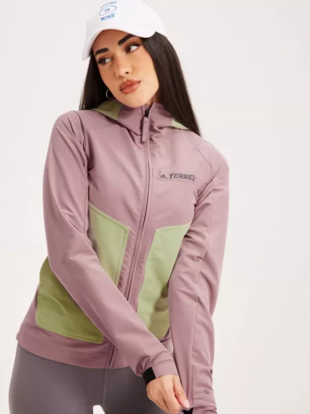 Nelly - Training Jacket in Pink by Adidas GOOFASH