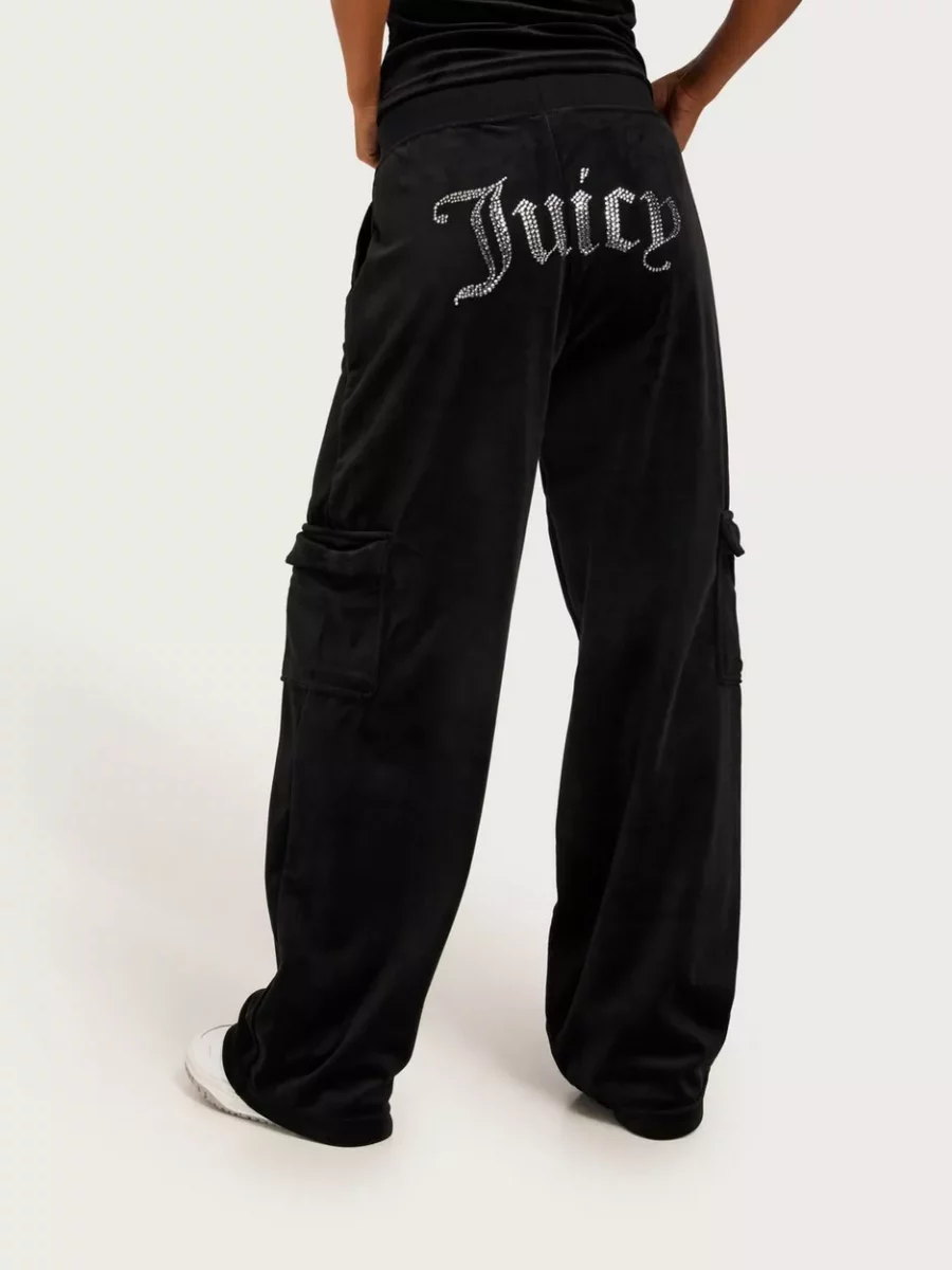 Nelly Trousers in Black GOOFASH