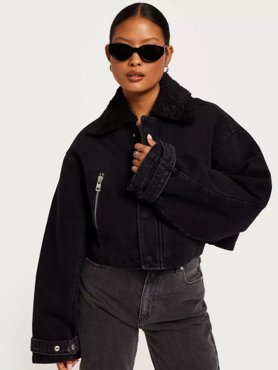 Nelly - Woman Denim Jacket in Grey from Calvin Klein GOOFASH