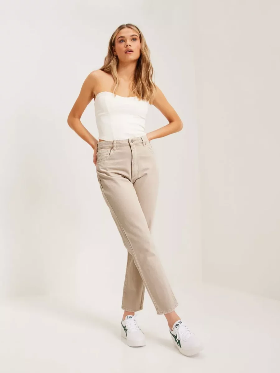 Nelly - Woman Grey Jeans GOOFASH